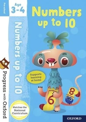 Progress with Oxford: Numbers up to 10 Age 3-4 by Palin, Nicola Book The Fast
