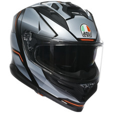 AGV K7 Jaeger Black/Silver Sports Touring Urban Motorcycle Helmet