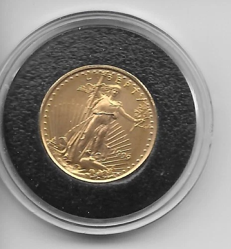 1990 1/10 oz $5 Gold Eagle Coin