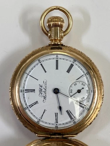 Antique Waltham Pocket Watch, Pre-Owned, Runs (37-#40)