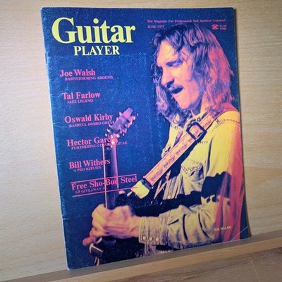 Guitar Player Magazine June 1975 Joe Walsh NO LABEL