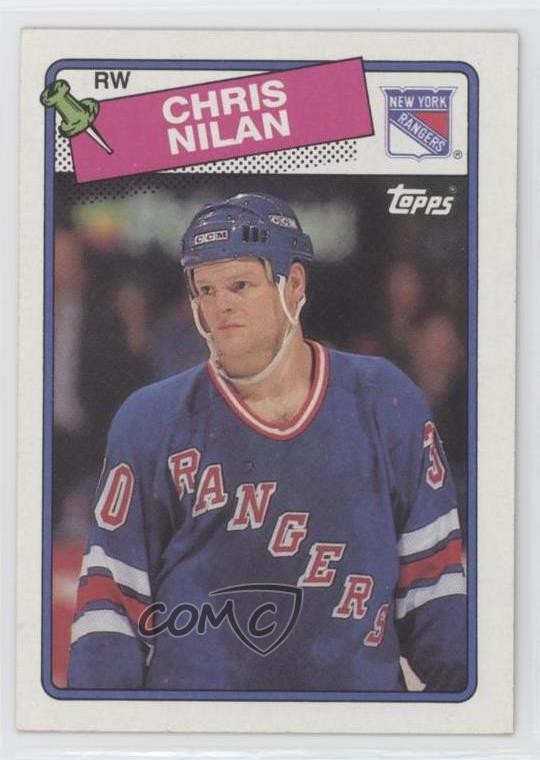 1988-89 Topps Chris Nilan #31 0c65