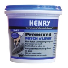 Henry 12063 Premixed Mild Odor Floor Patch and Smoothing Compound Paste 1 qt.