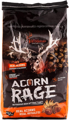 Acorn Rage Long-Lasting Deer Attractant   Natural Crushed Acorns & Roasted Soybe