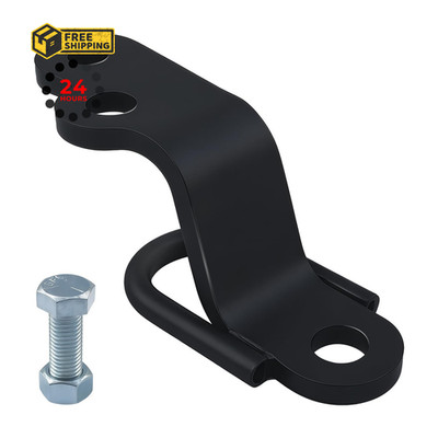 lifgarfe Three-Way Receiver Hitch Lawn Mover without 2'' Ball, Black 