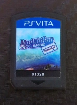 Modnation Racers Roadtrip Sony Playstation Vita PSVITA Cartridge Only! NICE!