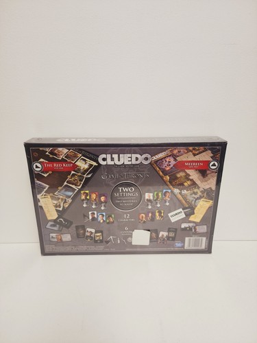 2017 Game Of Thrones Cluedo: The Classic Mystery Board Game - BRAND NEW SEALED - Picture 2 of 3