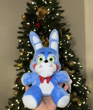 Jazwares FNAF Toy Bonnie 8" Plush with GITD eyes. SHIPS NOW!!