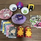 Pokémon Bulk Sale with NikkiNfia Gengar Metal Mascot and Toys Used, 5 Cards