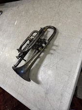 F. Jaubert & Cie. Imperial Lyon & Healy Sole Agents Cornet - For Parts, Restore