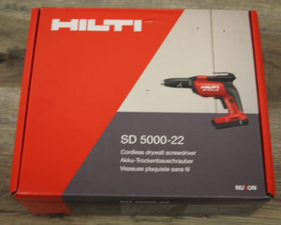 #ad #ad Hilti SD 5000 22 22V Cordless Drywall Screwdriver TOOL ONLY $199.99