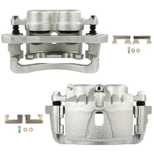 2x Rear Brake Calipers For 2001-2006 Chevrolet Silverado GMC Sierra 3500