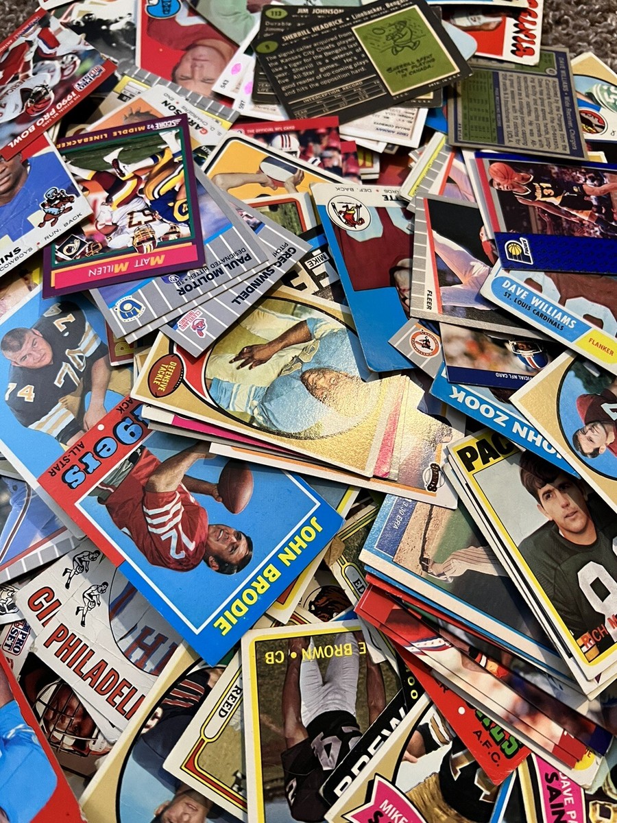 rare sports cards from the 90's HUGE Sport Card Bundle Lots! From 50's-90's! Baseball, Football, Basketball!!!!