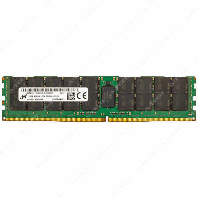 Micron 128GB DDR4 3200 PC4-25600 LRDIMM Server Memory RAM