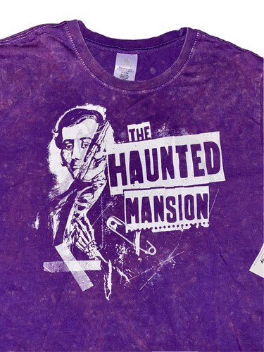 The Haunted Mansion Disney Parks Purple T Shirt Adult Medium $36.99 MSRP New - Picture 2 of 4