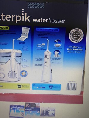 Waterpik WP150UKWP470UK Zahnseide und kabellose Plus Zahnseide - weiß
