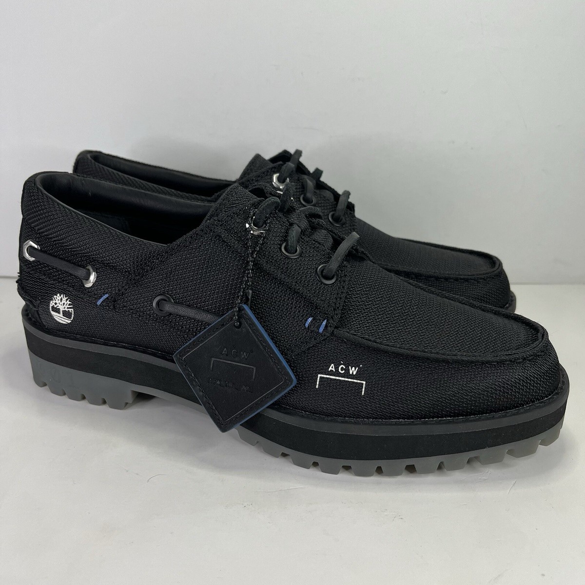 Timberland x A-Cold-Wall Future 73 3-Eye Lug Boat Shoe Black Timberland x A-Cold-Wall Future 73 3-Eye Lug Boat Shoe Black