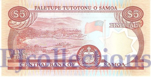 SAMOA 5 TALA 2002 PICK 33a UNC - Photo 2/2