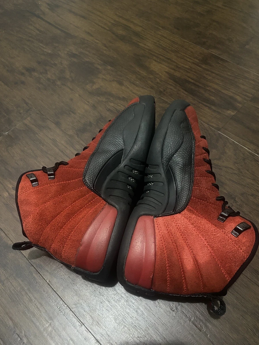 Nike Air Jordan 12 Retro Reverse Flu Game Red Black 153265 602
