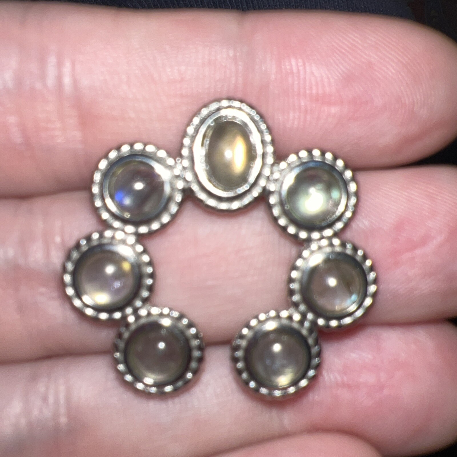 Hespera Silver Adjustable Ring - Mini Squash Desi… - image 5