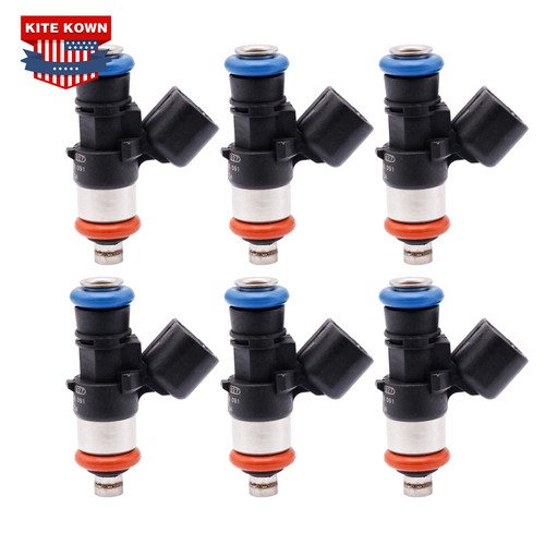 6x Fuel Injector For Ford Edge Taurus Flex Fusion Lincoln MKZ MKX Mazda