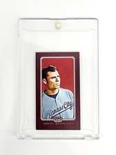 RARE 1/1 CAROLINA BRIGHTS MAROON 2010 Topps T206 BLANK BACK RICK ANKIEL ROYALS 