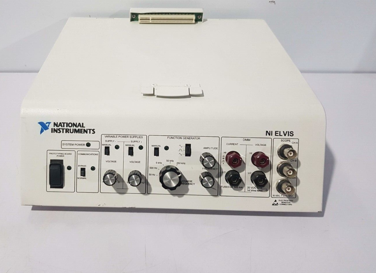 NATIONAL INSTRUMENTS NI ELVIS 189323G-01L / FAST SHIPPING BY DHL ...
