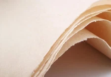 50PC Handmade 楮皮 Bark Fiber Rice Xuan Paper Painting Calligraphy 40x48cm晋唐古纸