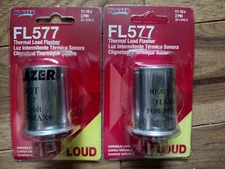 2 FLASHERS--2-Prong Thermal Turn Signal Flasher Relay  FL577 Extra Loud 552/536