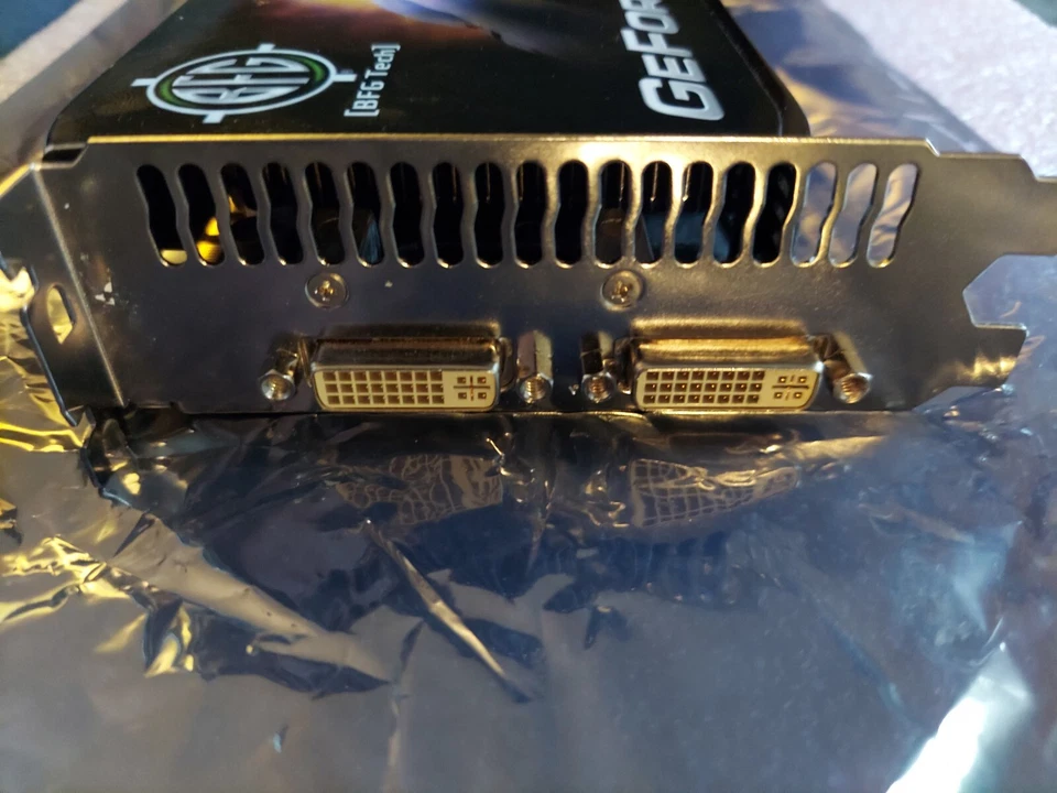 RARE Tested GOOD BFG NVIDIA GeForce GTX 275 PCIe 896MB Graphics Video Card GPU - Image 4 of 4