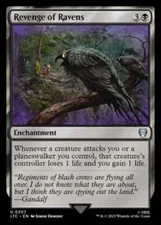 Revenge of Ravens - 207 - NM - Commander: The Lord of the Rings - MTG