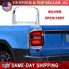 Fit Toyota Land Cruiser LC250 2024 Matte Silver Rear Taillight Trim Cover Decor