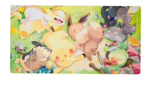 Everybody Sleeping Pikachu Eevee Pokemon Center Limited TCG
