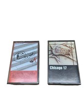 Lot of 2 Chicago Cassette Tapes - 17  If You Leave Me Now