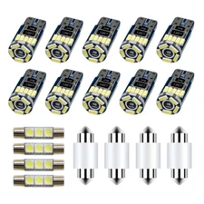 LED Light Kit Map Dome Interior Package 18pc White for Toyota 4Runner 2003 -2023
