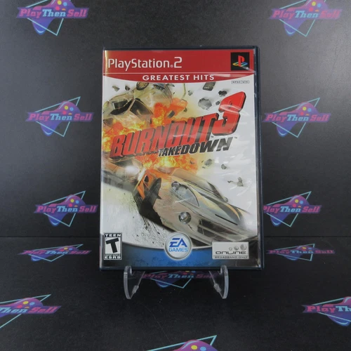 Refurbished Burnout 3 Takedown PS2 PlayStation 2 GH Complete - Excellent Cond