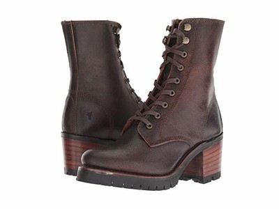 frye sabrina moto lace up