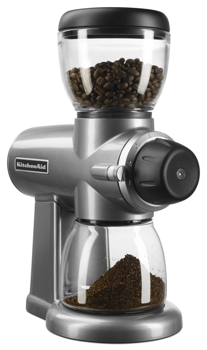 Best Buy: KitchenAid Burr Coffee Grinder Matte Charcoal Grey KCG8433DG