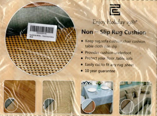 Enjoy Holiday 1981® Non-Slip Rug Cushion Backing Cut to Fit 5'x7' - 第 1/5 張圖片