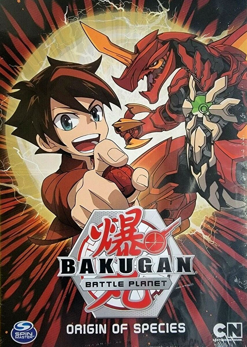 Bakugan Battle Planet Origin Of Species DVD New Sealed Cartoon Network  Anime Fun