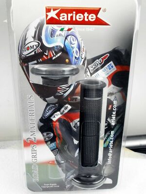  Ariete Gel Superbike Ø 22 mm Schwarz Länge 125 mm offen  ( 325 MZ C )