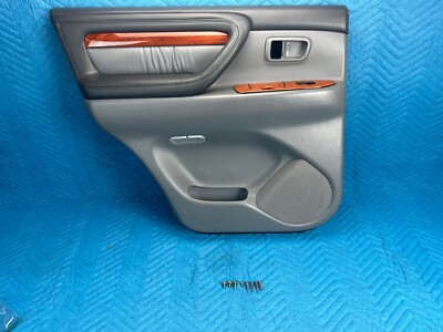 Lexus LX470 Rear Door Interior Trim Panel Driver's Side Gray:LF10