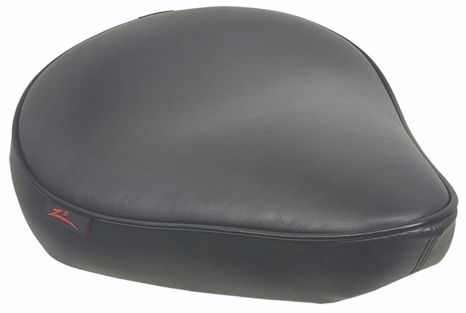 Assento solo clássico grande montado em mola para Harley Yamaha Chopper Bobber XS650 - Imagem 2 de 4