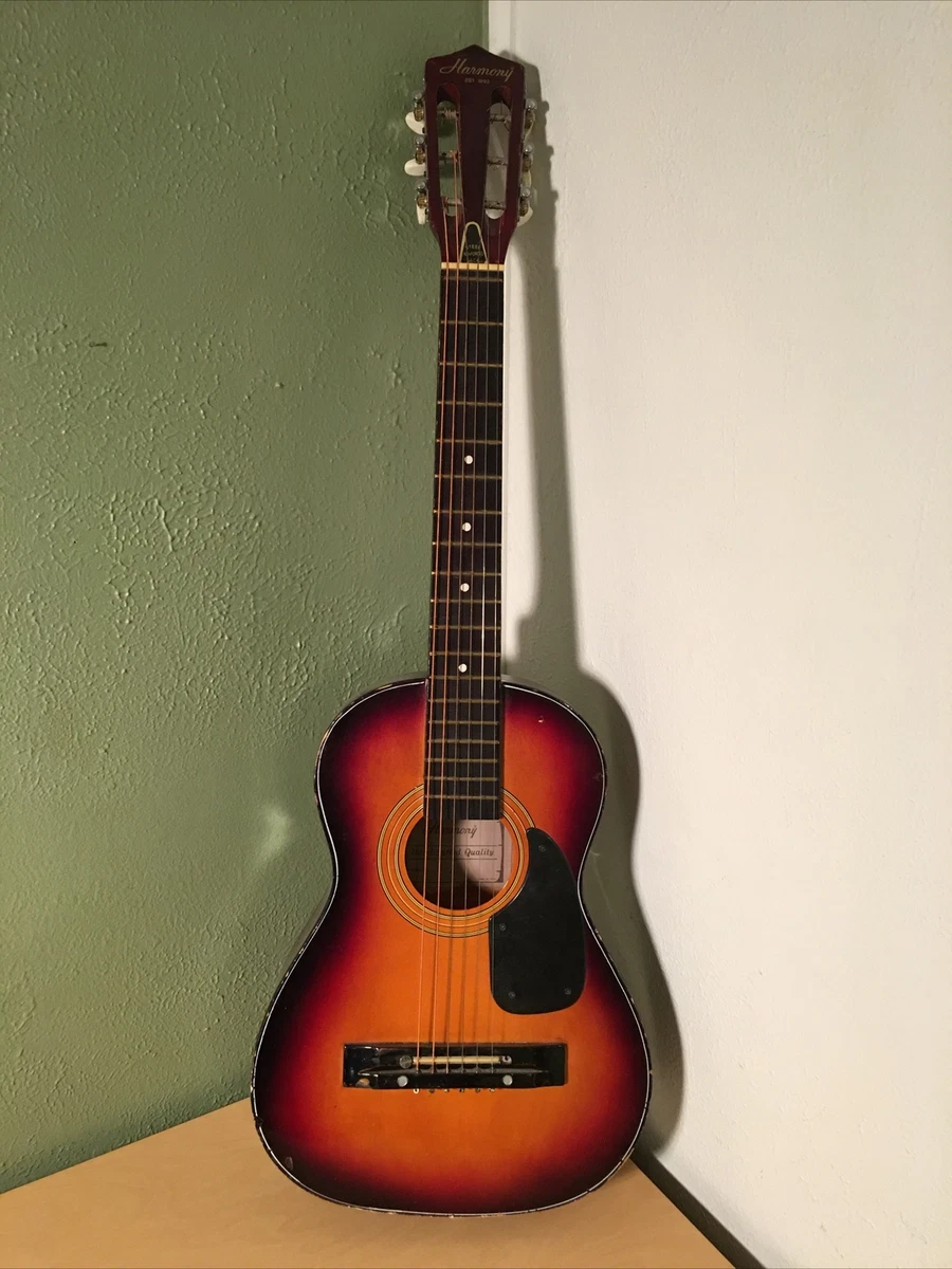 Sunburst clearance parlor guitar