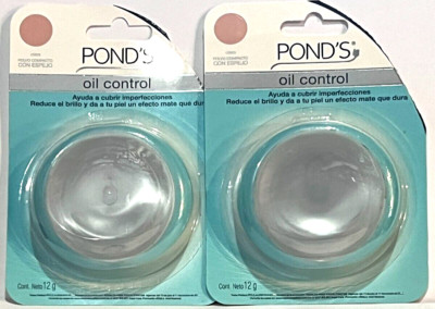 POND'S FACE PRESS POWDER OIL CONTROL ''CLARA'' WITH MIRROR 2 PACK MATTE FINISH