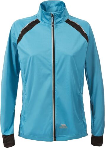 Trespass signore coperte giacca giacca impermeabile di sport, azzurro, S - Photo 1/1