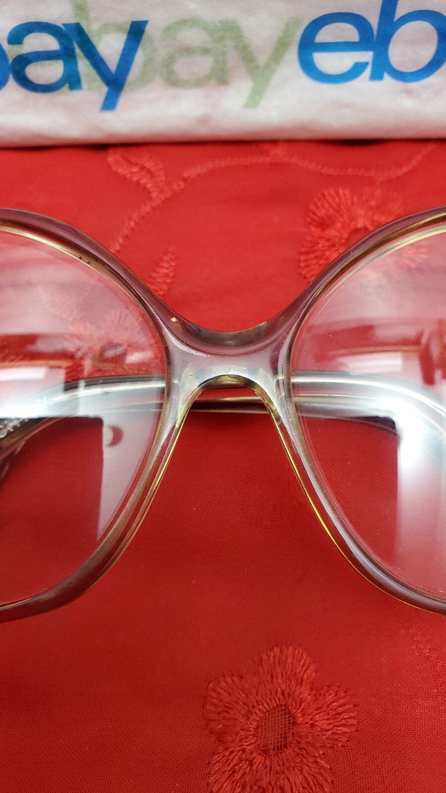 ✅️⭐️ Rare & Vintage Givenchy - X TF Unico Golden Gray 135 mm Eyeglasses "Frames" image 5