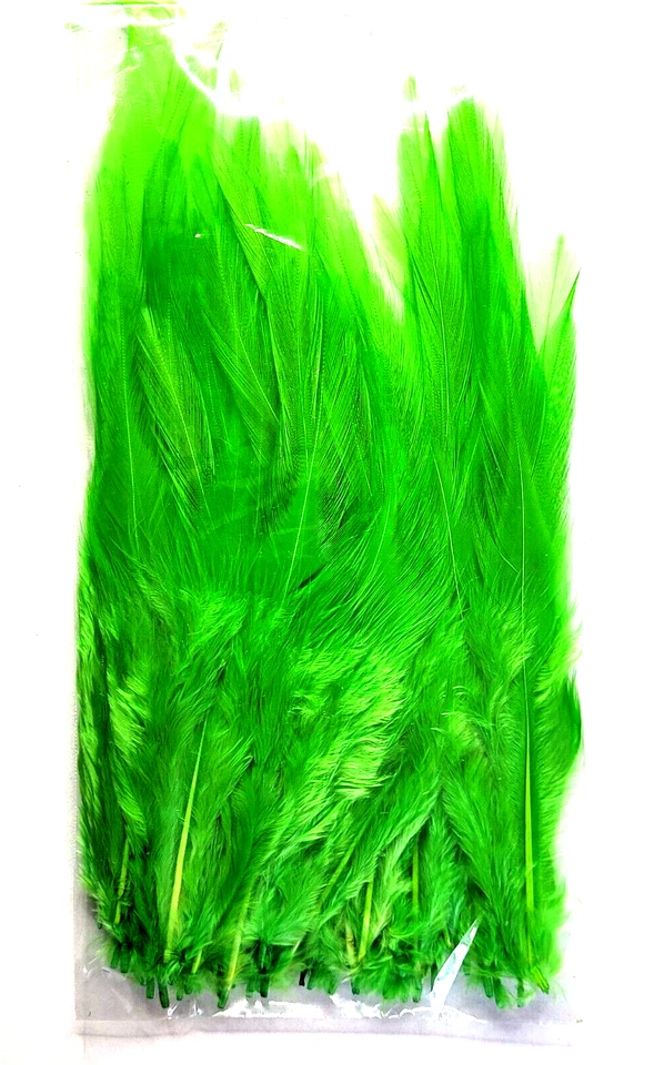 SILLA DE MONTAR CHINA HACKLE - 4" - 6" - 22 COLORES - Materiales para atar moscas - Serpentinas Foto 2 de 4