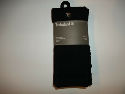 TIMBERLAND 2 Pair Black FLEECE Lined 