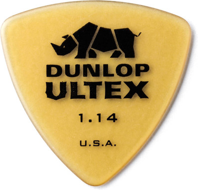 Dunlop Ultex Triangle Guitar Picks 1.14mm 6-Pack Players Pack